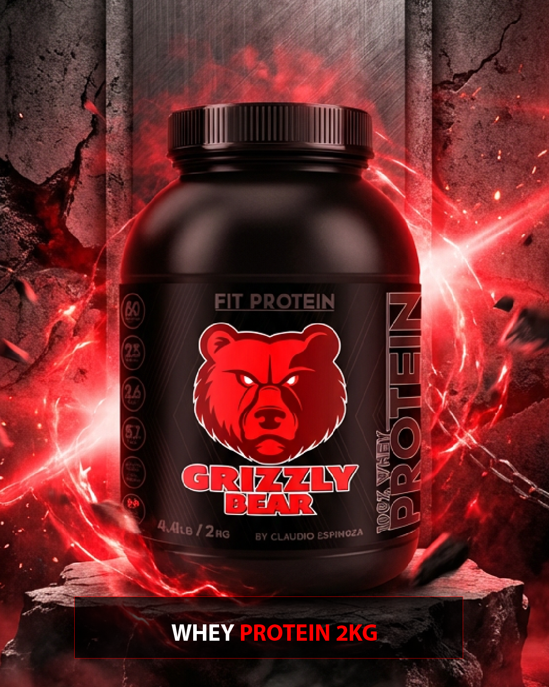 FIT PROTEIN 100% WHEY GRIZZLYBEAR