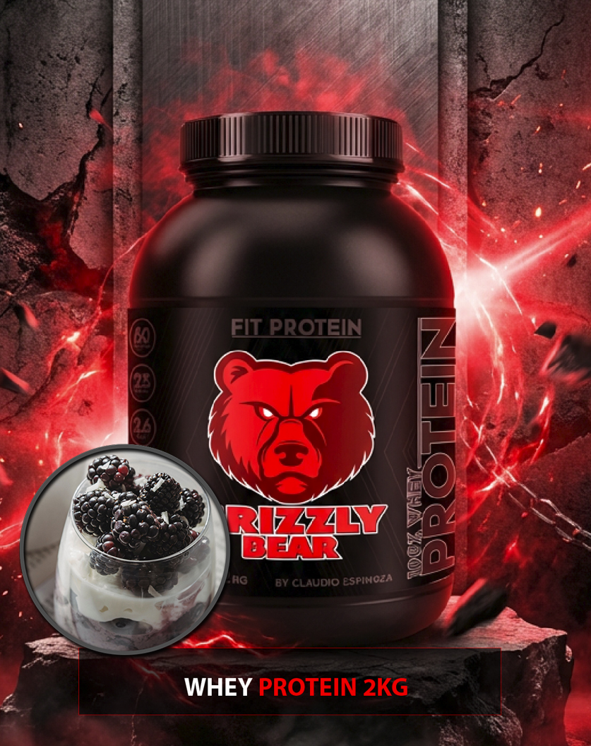 FIT PROTEIN 100% WHEY GRIZZLYBEAR - Imagen 2